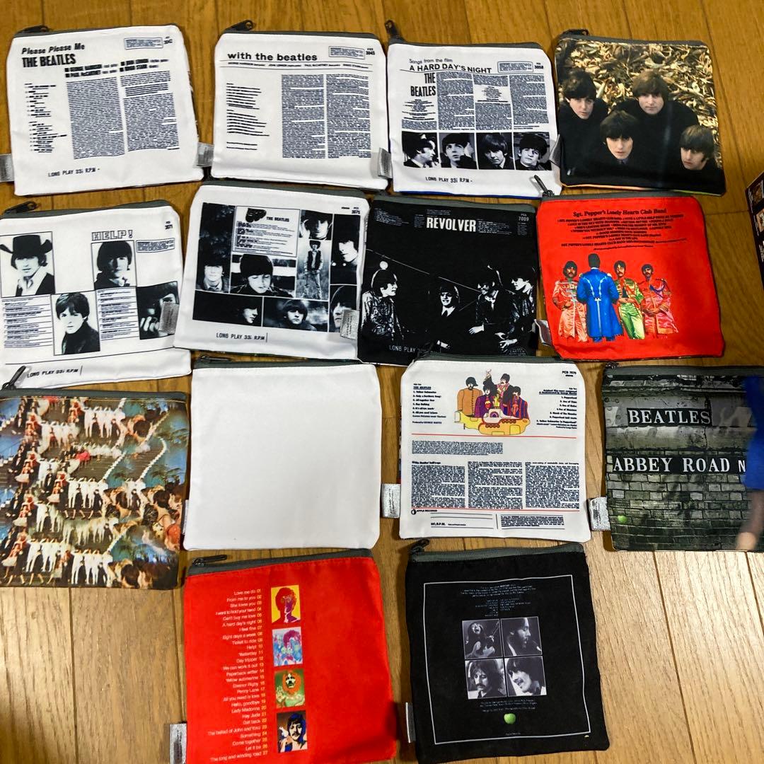 ザ・ビートルズ　The beatles レコード　ポーチコレクション　ニコアンド