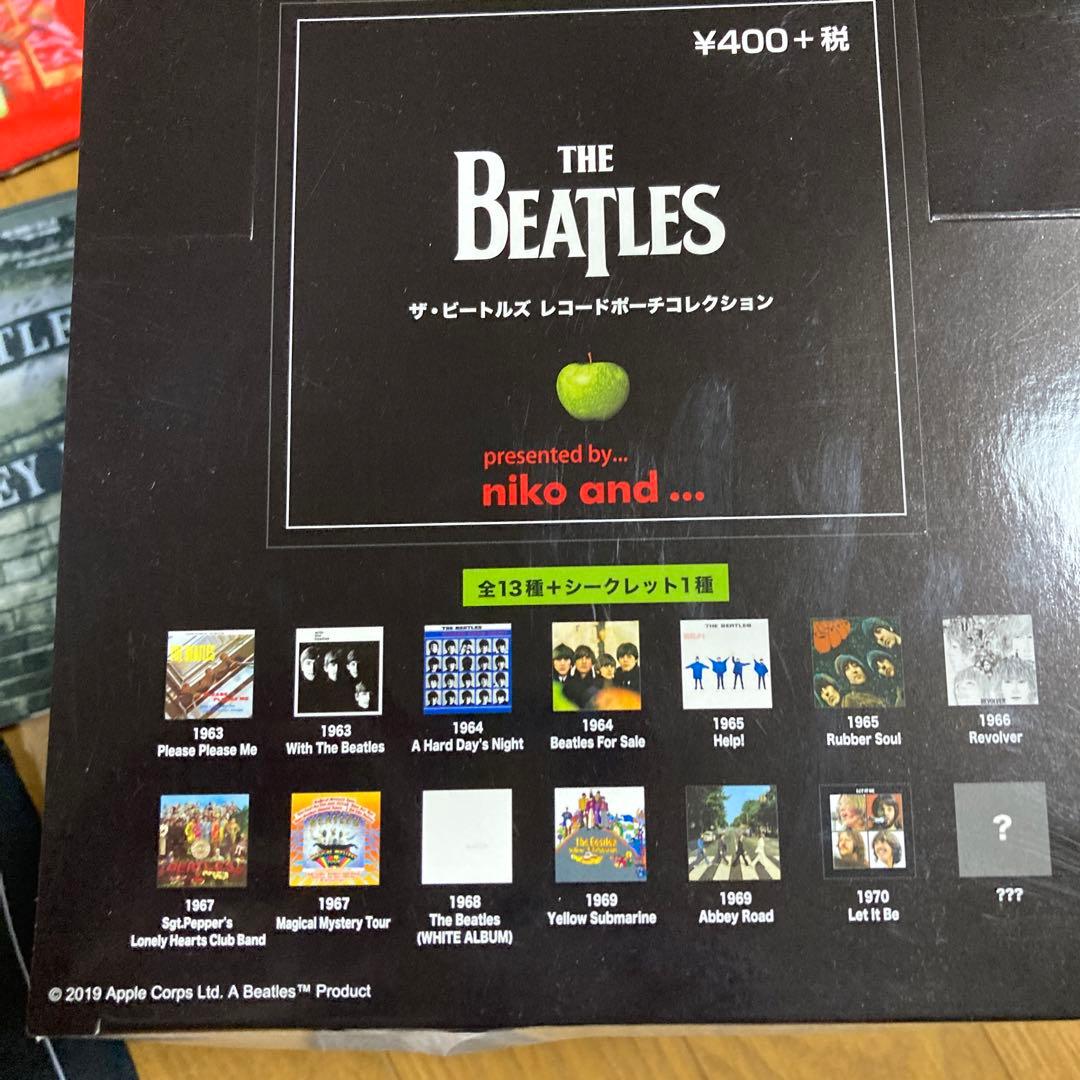 ザ・ビートルズ　The beatles レコード　ポーチコレクション　ニコアンド