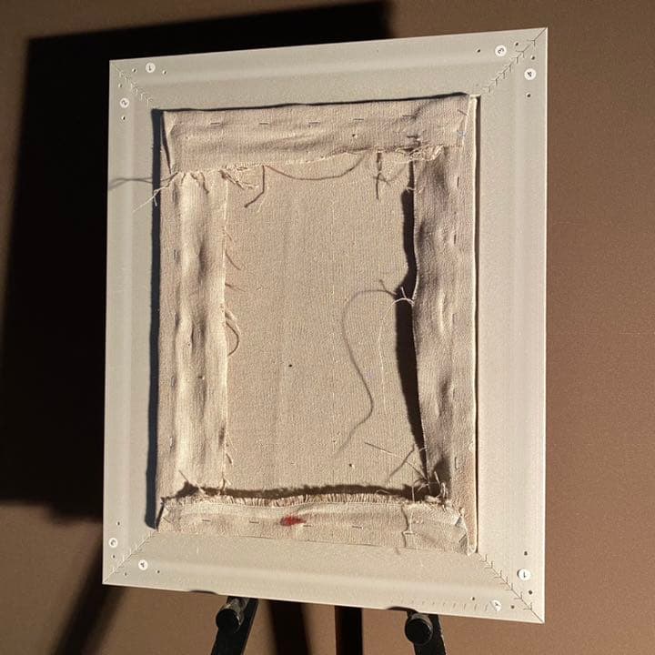 ☆真作☆ 文勝(ウンシュン) たわわの実 油絵 額付き 貴重作品 絵画