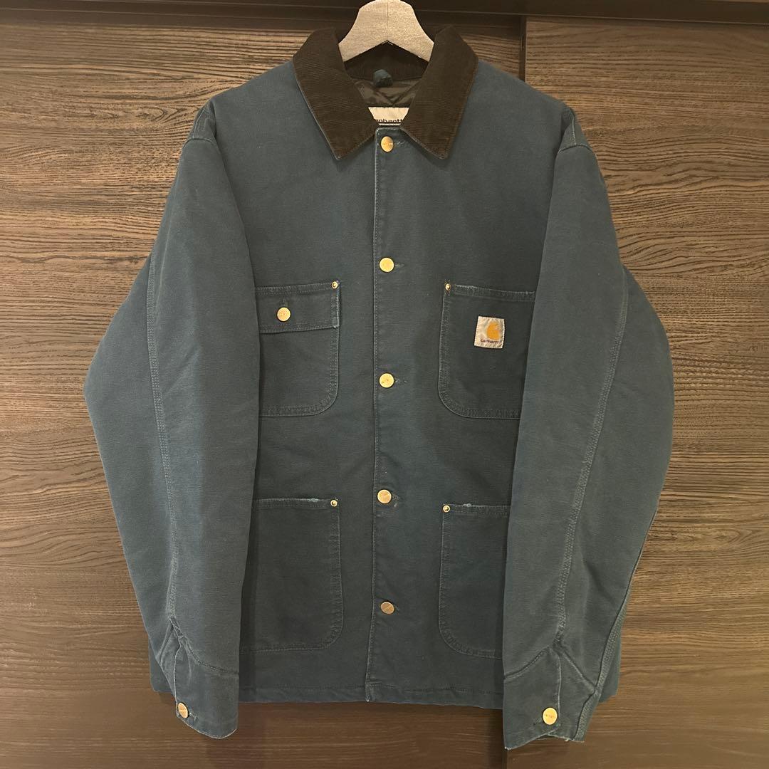 【aska...】Carhartt WIP ジャケット L アメリカンスクリプトフーデッドジャケット