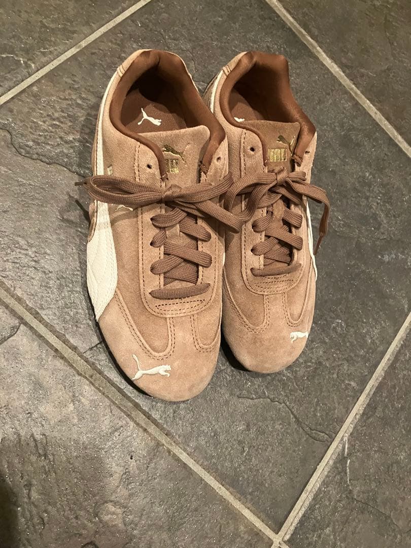 いちご様専用 訳あり PUMA SPEEDCAT OG Coffee