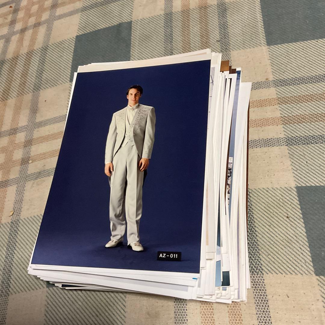 ブライダル衣装見本写真　157枚　バラ売り不可　【結婚式場の衣装パンフ写真です】