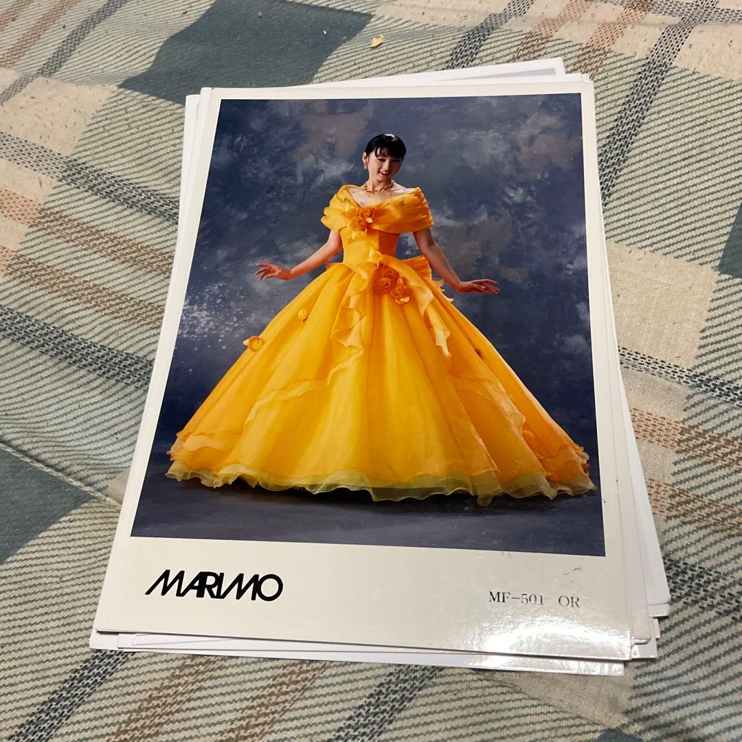 ブライダル衣装見本写真　157枚　バラ売り不可　【結婚式場の衣装パンフ写真です】