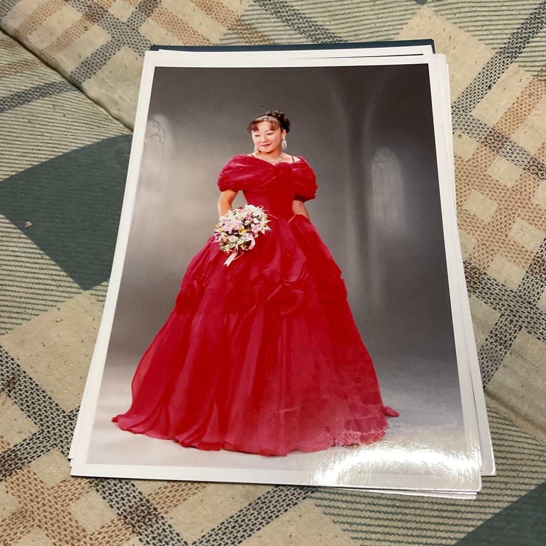 ブライダル衣装見本写真　157枚　バラ売り不可　【結婚式場の衣装パンフ写真です】