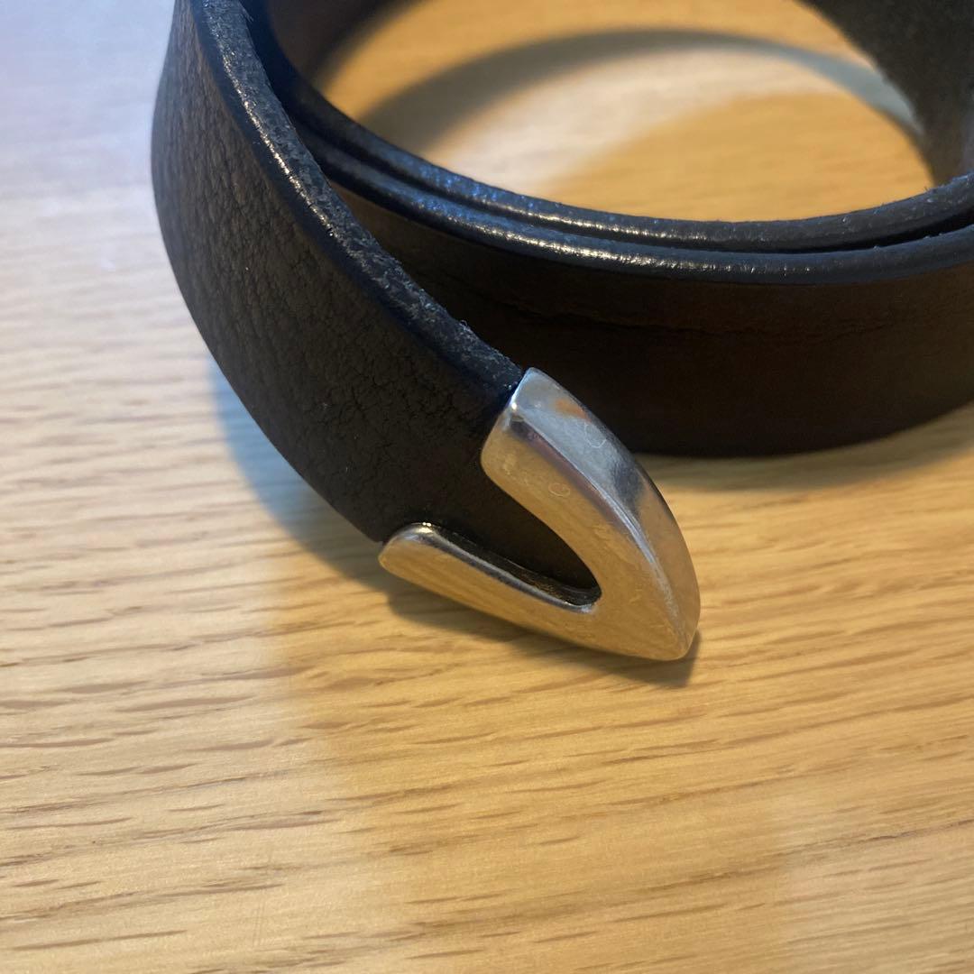 マインデニム レザーウエスタンベルト32 MINEDENIM キムタク - メルカリ