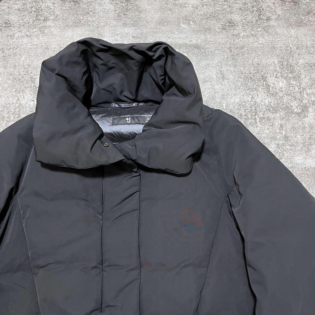 XL ユニクロ×ジルサンダー ＋J ハイブリッドダウンジャケット 黒