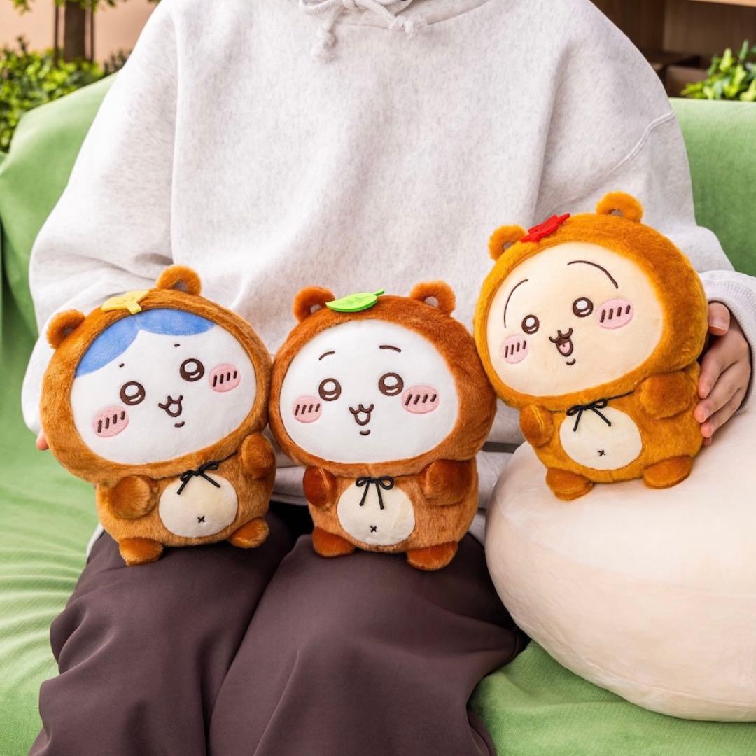 ちいかわ たぬきだもんくじ B賞&C賞コンプリートセット ぬいぐるみ