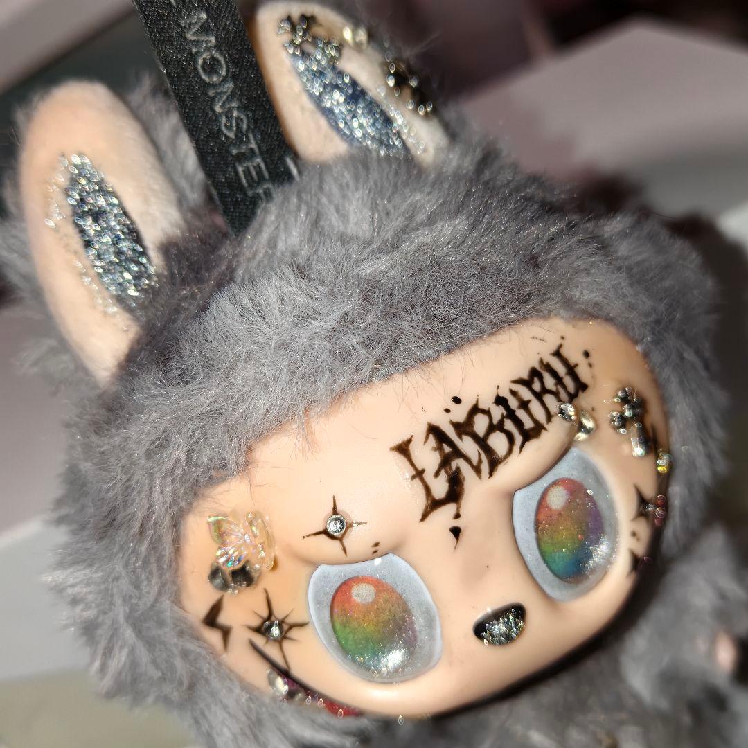 正規品 LABUBUラブブ エナジー シークレットカスタムラブブデコ