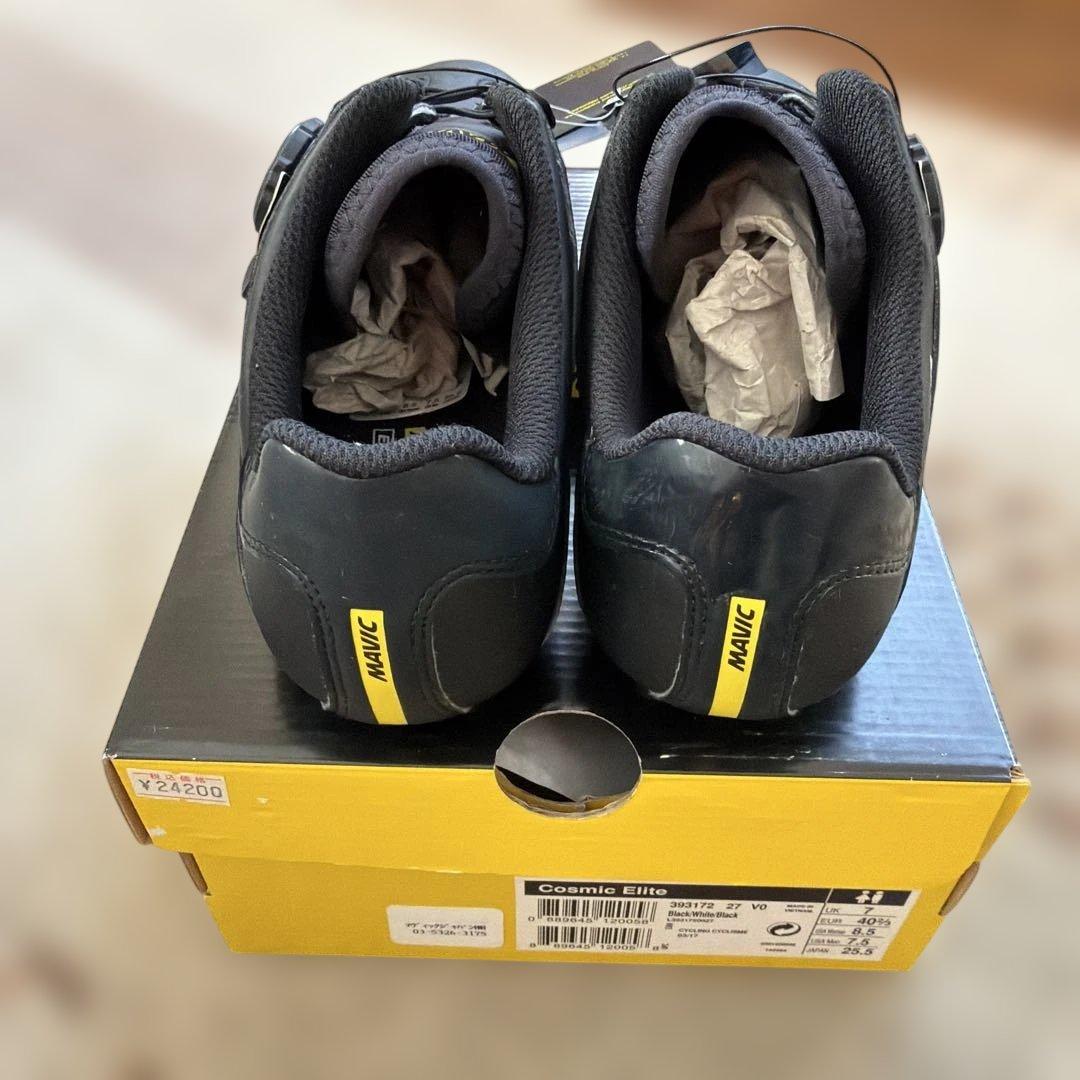 Mavic Cosmic Elite SPDSLシューズ 25.5cm 黒