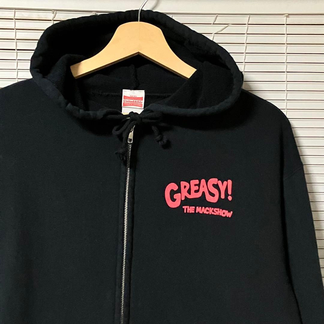 THE MACKSHOW ザ・マックショウ GREASY ! ジップ パーカー