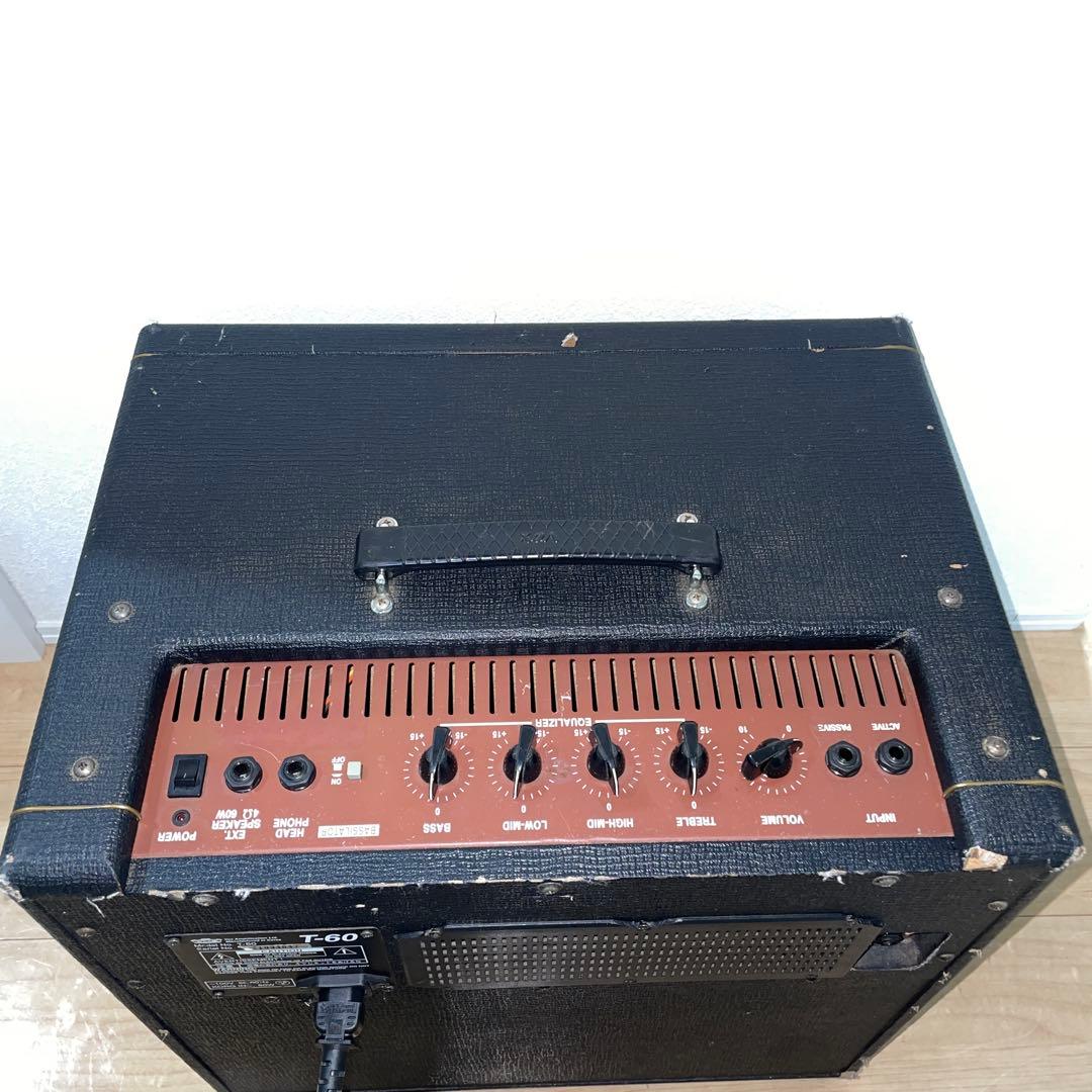 動作品 希少品！！ベースアンプ VOX / T-60 いい音です - メルカリ