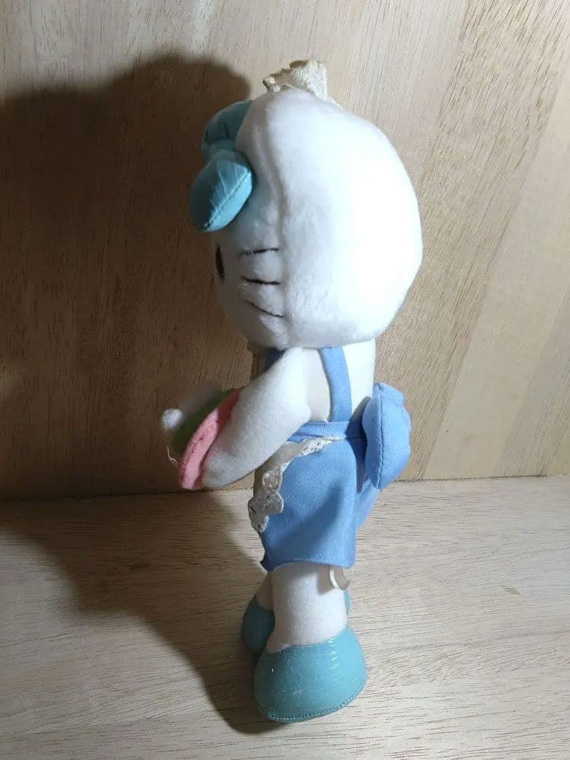 超激レア☆足長キティ☆ウェイトレスコスチュームぬいぐるみ　2003年　非売品