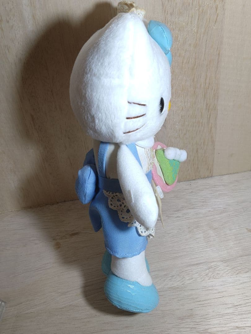 超激レア☆足長キティ☆ウェイトレスコスチュームぬいぐるみ　2003年　非売品