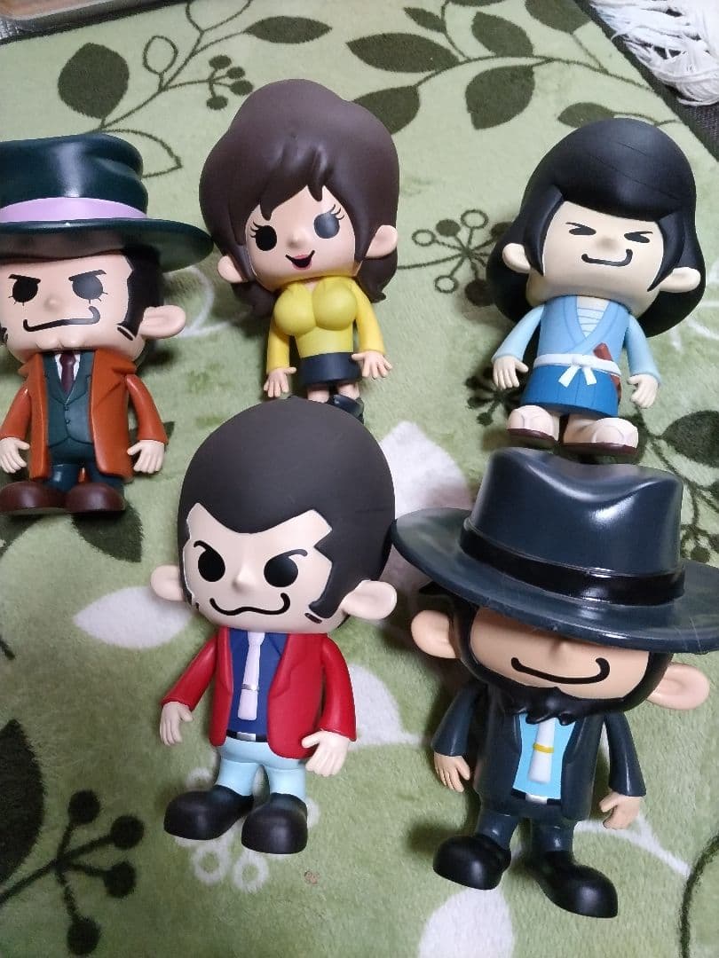 超凄いボリューム！パンソンワークス ルパン三世 ソフビ 5体セット