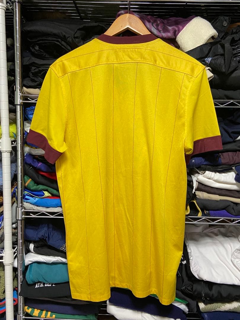 00s アーセナル Nike イエローユニフォーム - メルカリ