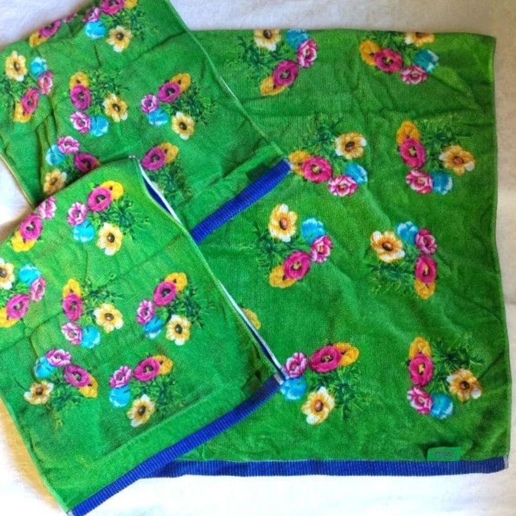 小野寺マサ様リクエスト3点まとめ商品／ケンゾータオル／マタノアツコ／岩津硝子花瓶