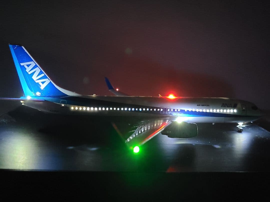 ANA BOEING 737-800 TRITON BLUE LED仕様完成品
