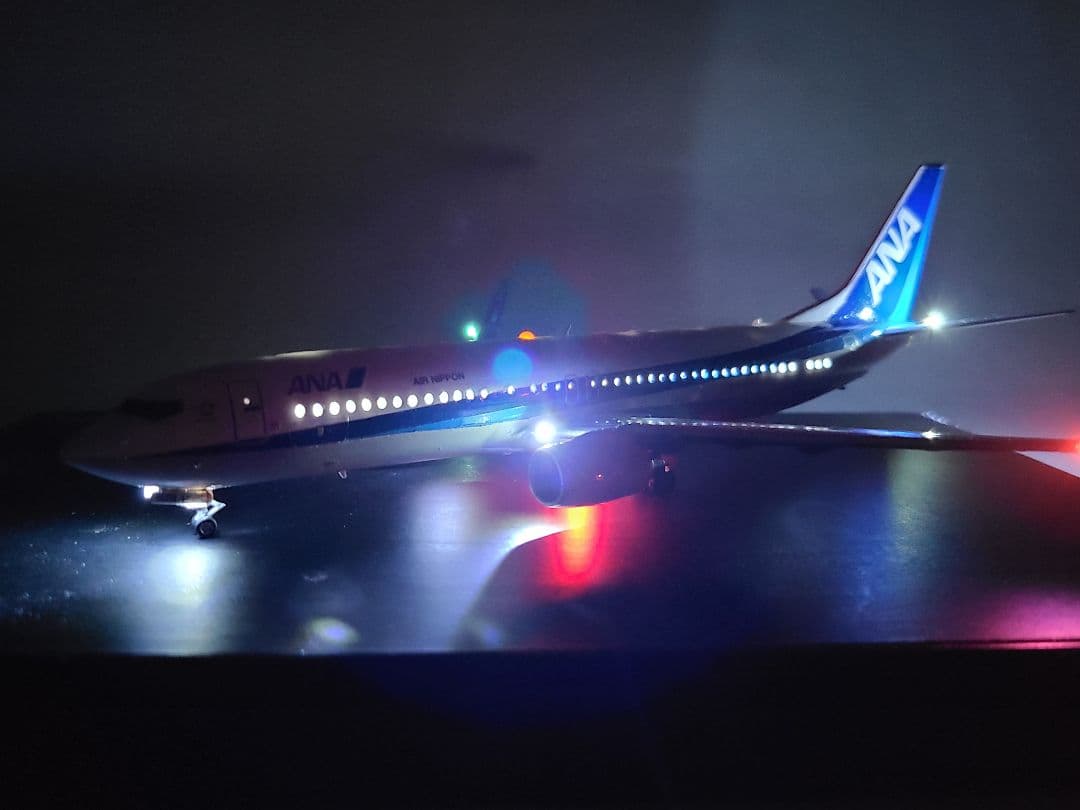 ANA BOEING 737-800 TRITON BLUE LED仕様完成品