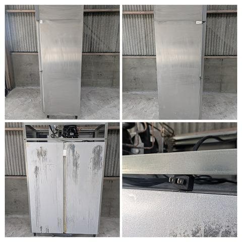 直接引き取り限定 2019年製 大和冷機 縦型冷蔵庫 421YCD-EC 愛知