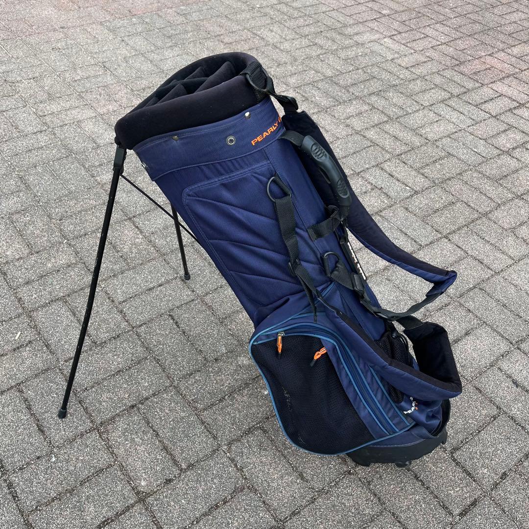 PEARLY GATES ゴルフバッグ 6分割 軽量 スタンド付き