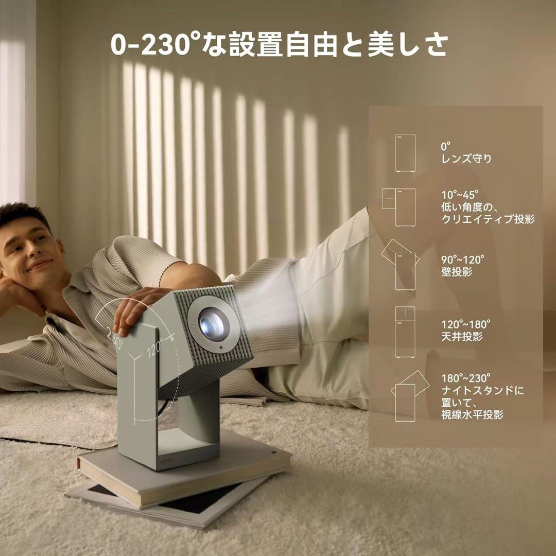 Wanbo Cube 2 Pro プロジェクター短焦点 Android TV搭載 - メルカリ