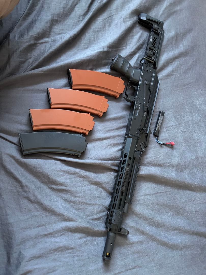 東京マルイ製次世代電動ガン AKS74N 外装カスタム