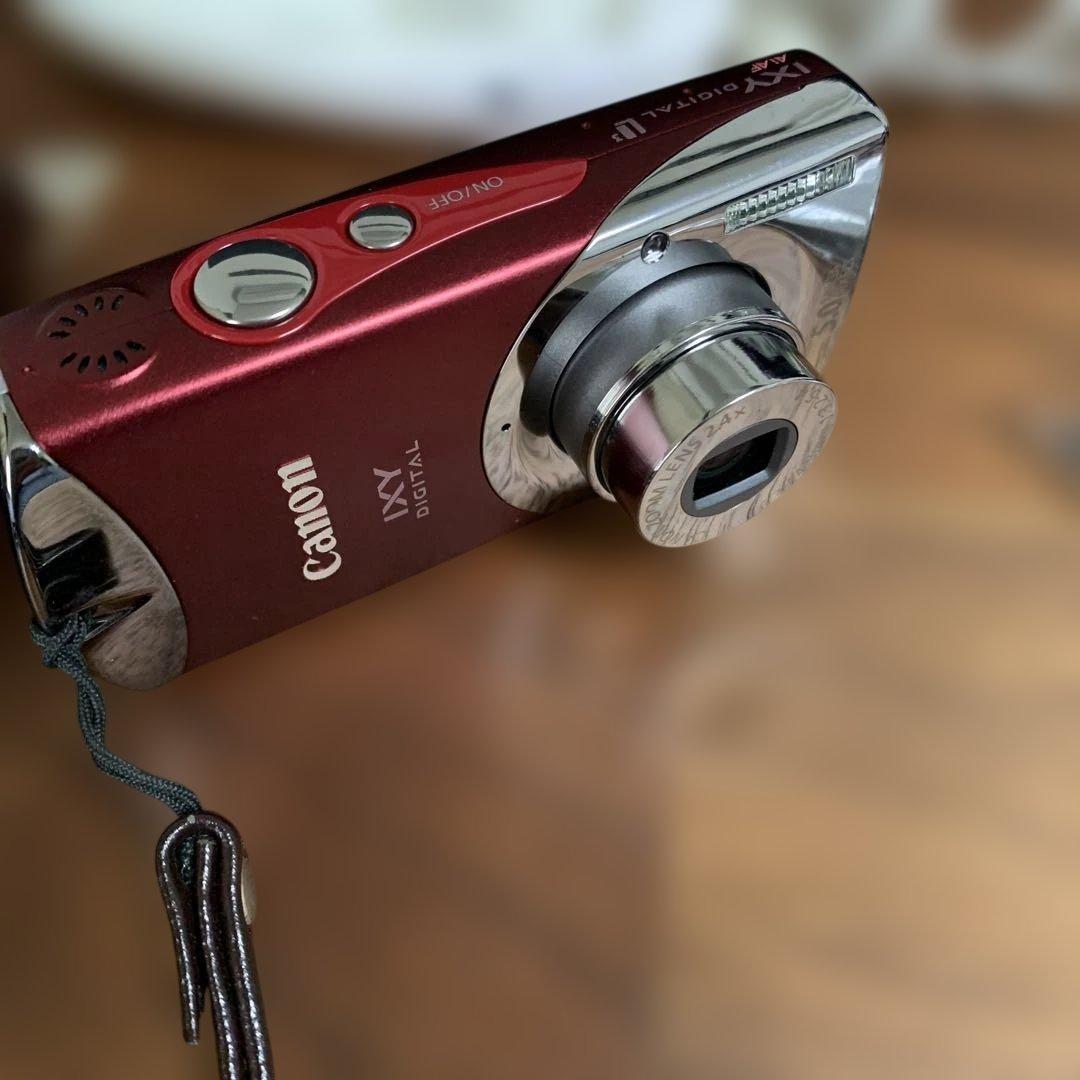 Canon IXY Digital L3 レッド 本体と付属品 - メルカリ
