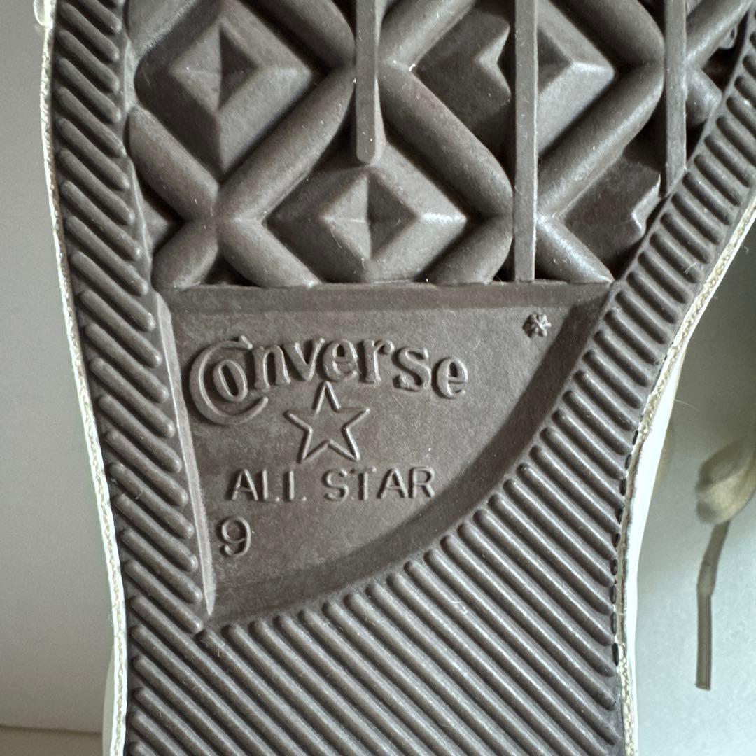 コンバース　スター＆バーズVTG　レザー　タイムライン　27.5cm