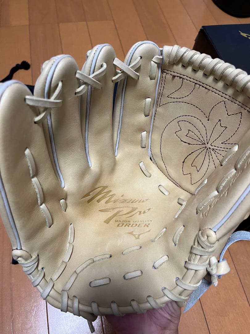 Mizuno Pro オーダー 投手用 左利き ブロンド - メルカリ
