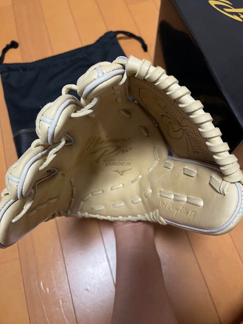 Mizuno Pro オーダー 投手用 左利き ブロンド - メルカリ