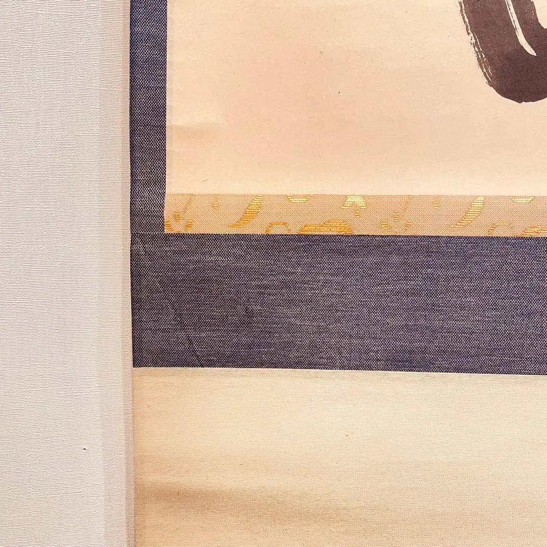 2799 藤井誡堂 「青松多寿色」 肉筆 紙本 掛軸 大徳寺 禅語