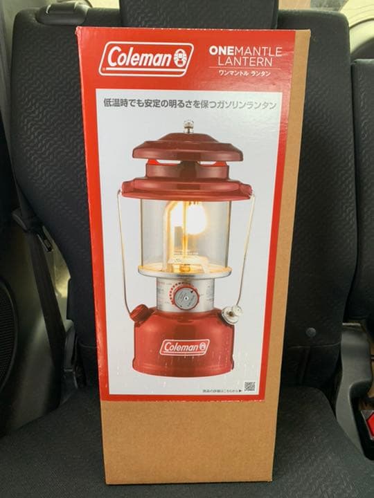 コールマン ワンマントルランタン赤 - メルカリ