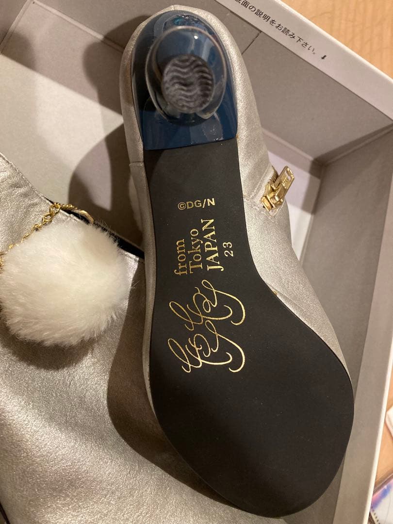 刀剣乱舞 ちゃけちょけ 鶴丸国永モデル ブーティ 23cm