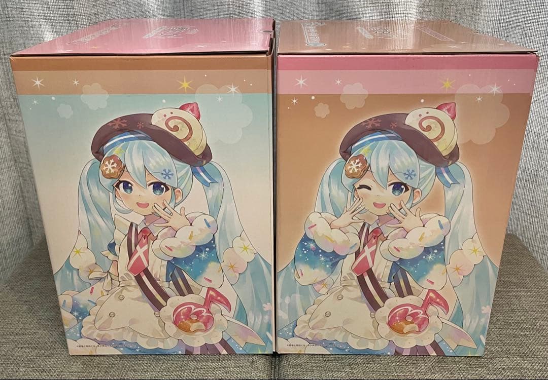 【おまけ12個付き】一番くじ 雪ミク A賞+ラストワン賞 フィギュア 初音ミク