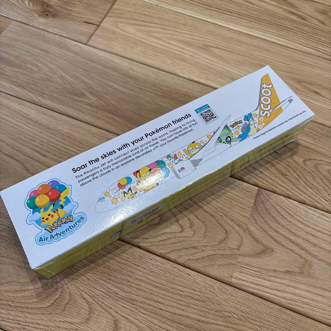新品】スクート機内販売限定品 B787-9ポケモン特別塗装1/200 飛行機