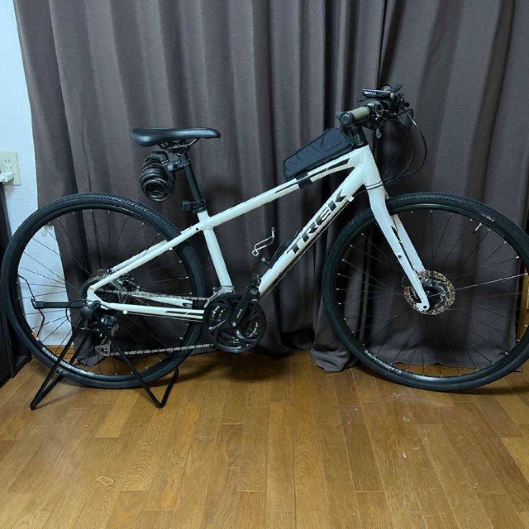 【ユウキ】Trek クロスバイク FX3Disk Sサイズ（美品） トレック TREK FX3 DISC 2020モデル Sサイズ シマノ ACERA MIX 9S 油圧