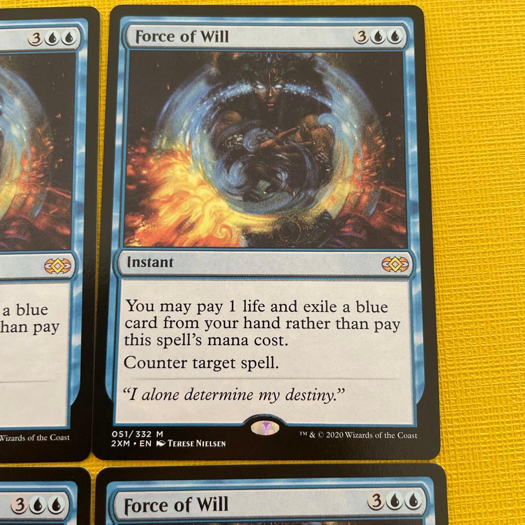 MTG 意思の力 2XM 英語 4枚