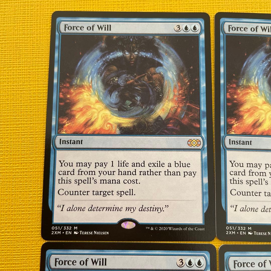 MTG 意思の力 2XM 英語 4枚