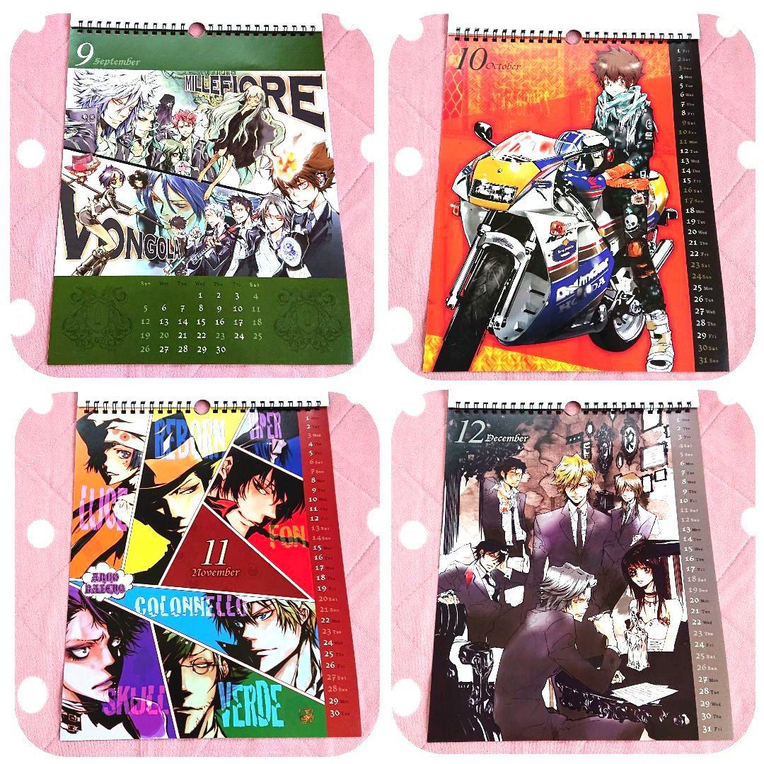 家庭教師ヒットマンREBORN！ 集英社コミックカレンダー 原作絵 天野明