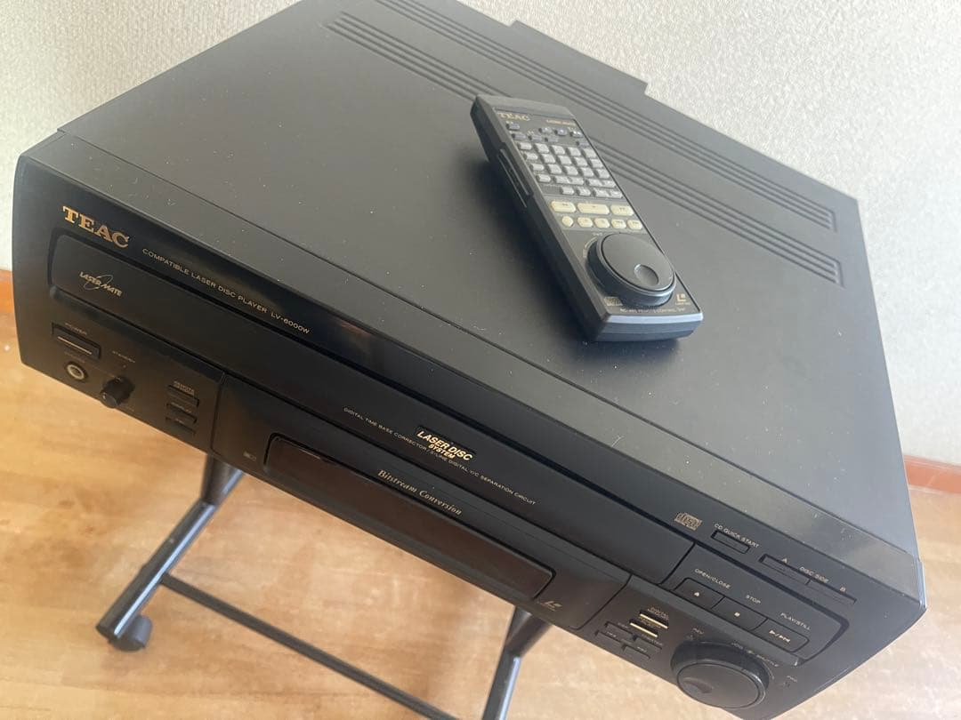 TEAC LDプレーヤー LV-6000W ジャンク - メルカリ