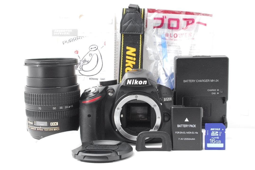 訳ありお得品】Nikon D3200 スマホ転送 写真も動画もこれ1台でOK