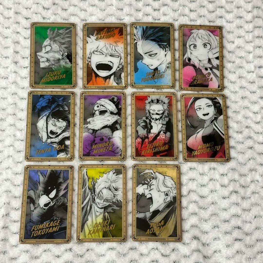 ヒロアカ原画展 箔押しクリアカードコレクション - メルカリ