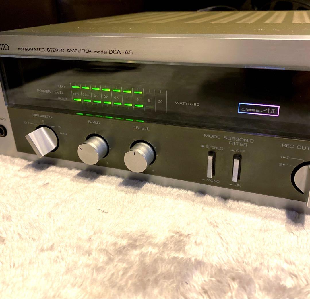 専用）OTTO プリメインアンプ DCA-5 Class AⅡ - メルカリ