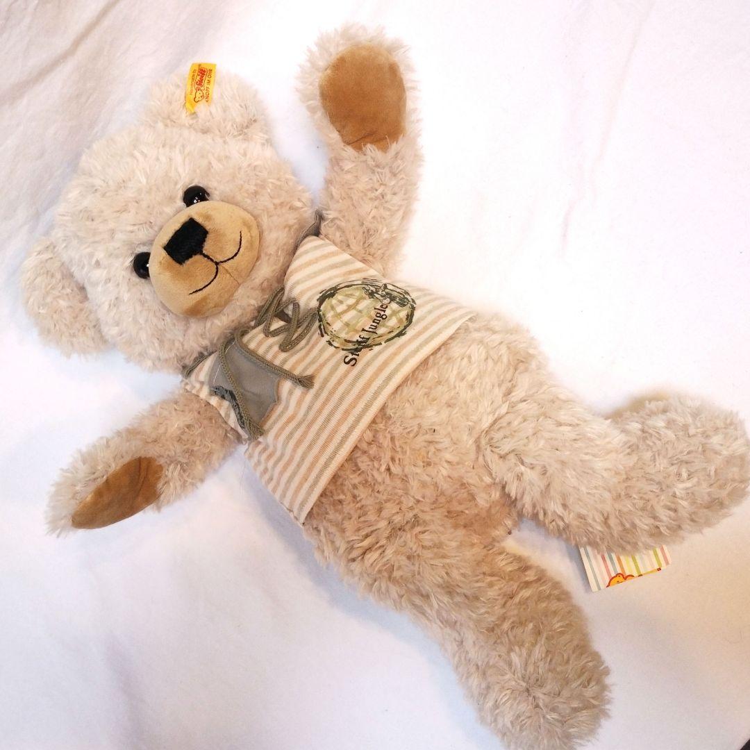 【新品】【廃盤品】 Steiff テディベア レニー 40cm 小顔　②