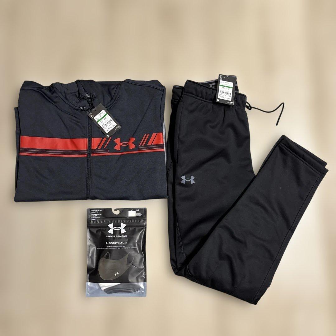 【タイムセール】　 アンダーアーマー　メンズ　新品未使用　3点セット　Lサイズ UNDER ARMOUR（アンダーアーマー） ジャージ スウェット 上下 メンズ