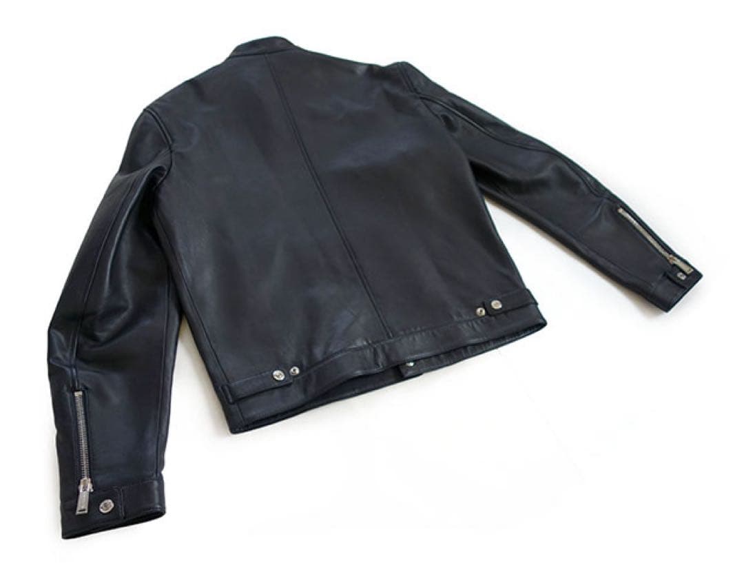 ディースクエアード2 シープスキン シングルフロント ライダース