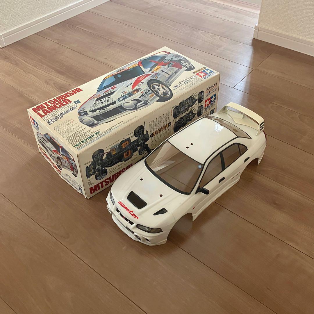 タミヤ RC 三菱 ランエボ4 頭文字D 岩城清次 イニD ランサー エンペラー