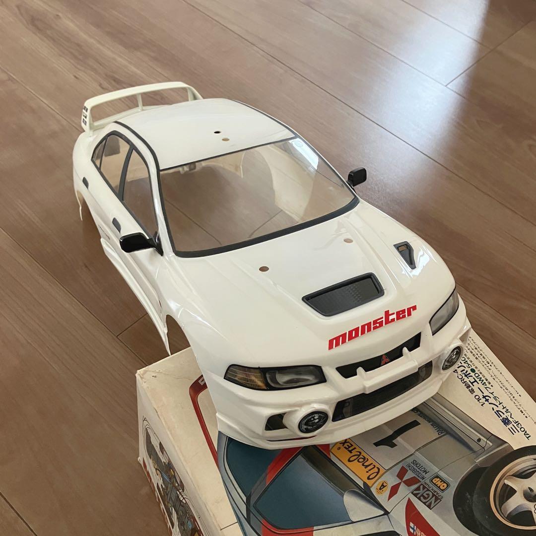 タミヤ RC 三菱 ランエボ4 頭文字D 岩城清次 イニD ランサー エンペラー