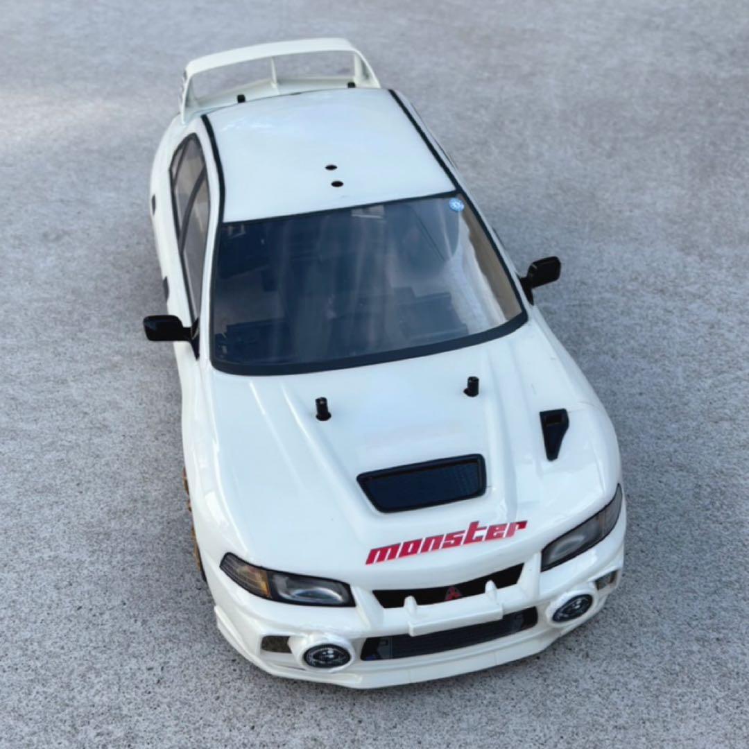 タミヤ RC 三菱 ランエボ4 頭文字D 岩城清次 イニD ランサー エンペラー