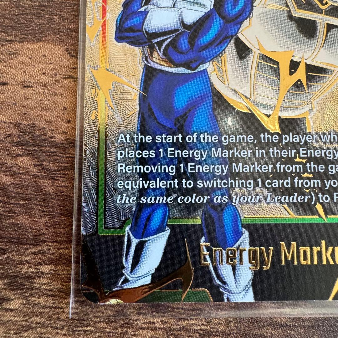 希少品　フュージョンワールド　エナジーマーカー　パラレル　ベジータED1-02⭐︎